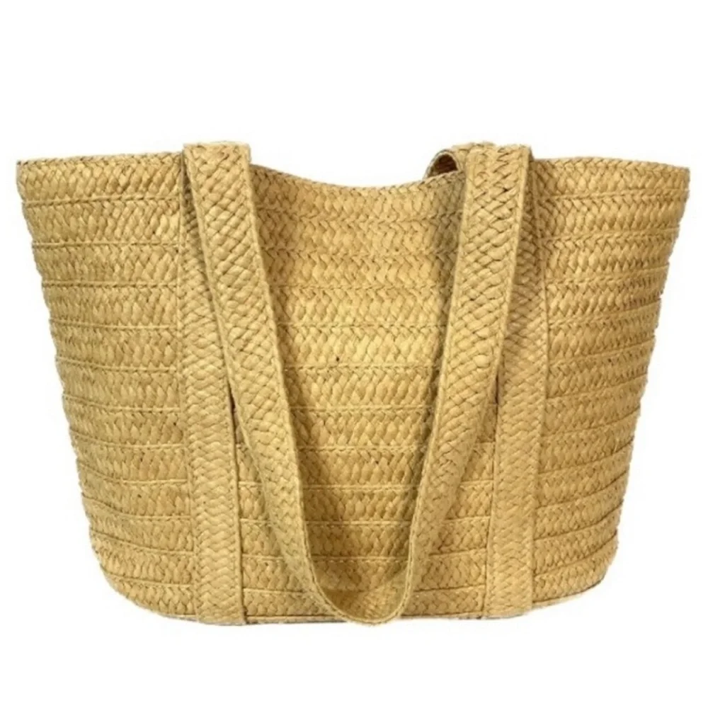 Draper James Everyday Straw Shoulder Tote Bag - Picture 6 of 10